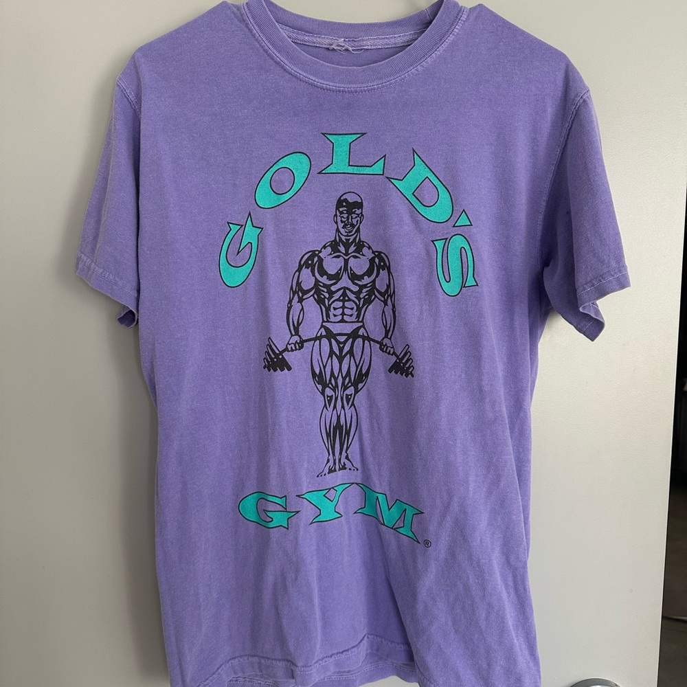 Gold's Gym Purple Women's Short Sleeve Tee